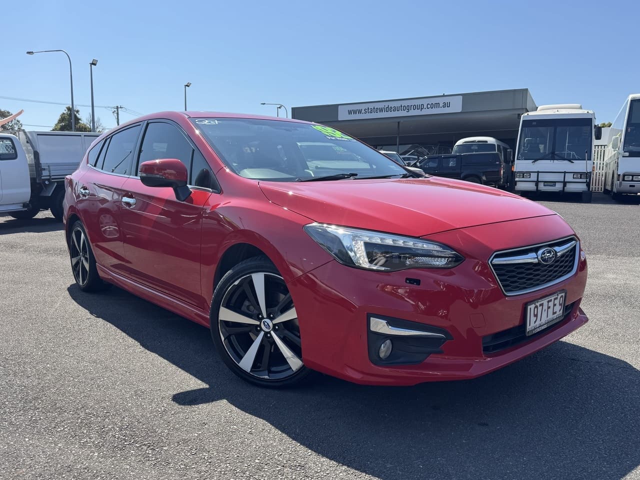 2017 Subaru Impreza MY17 2.0I (AWD) Red Continuous Variable Hatchback