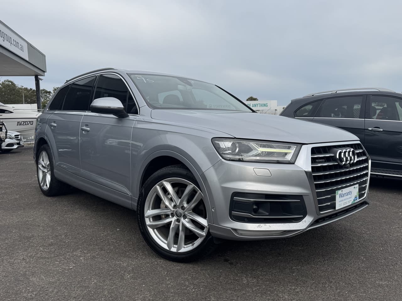 2015 Audi Q7 4M 3.0 TDI Quattro Silver 8 Speed Automatic Tiptronic Wagon