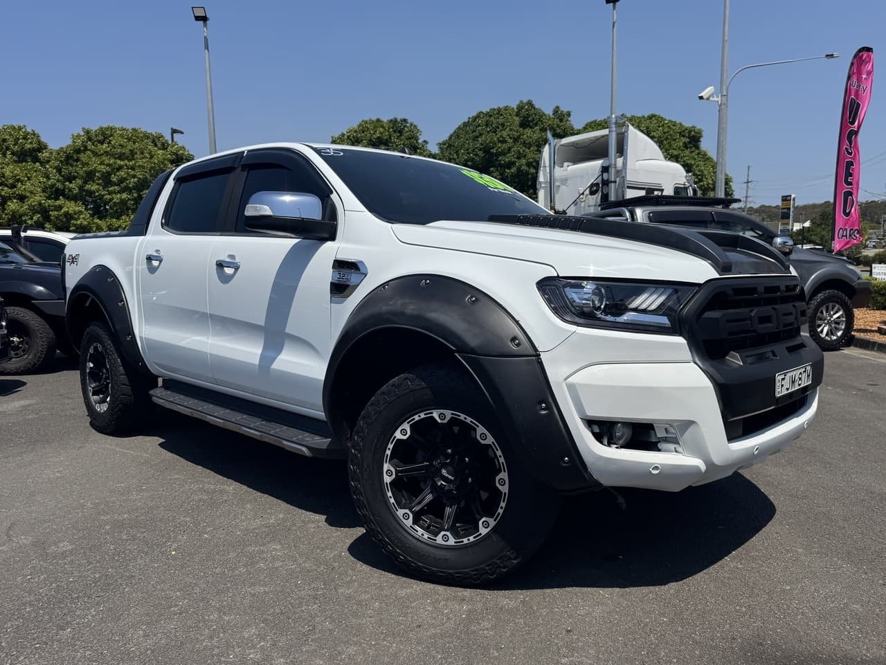 2017 Ford Ranger PX MkII MY17 Update XLT 3.2 (4x4) White 6 Speed Automatic Dual Cab Utility
