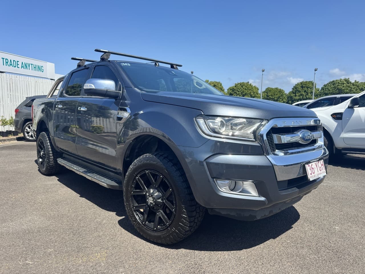 2015 Ford Ranger PX MkII XLT 3.2 (4x4) Grey 6 Speed Manual Dual Cab Utility