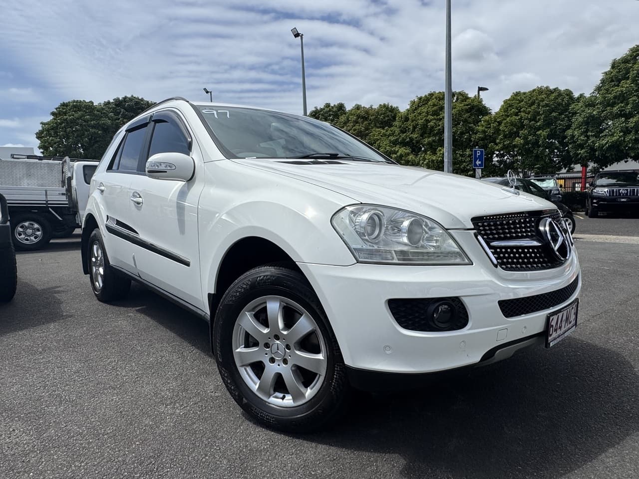 2006 Mercedes-Benz M-Class W164 ML320 CDI Luxury White 7 Speed Sports Automatic Wagon