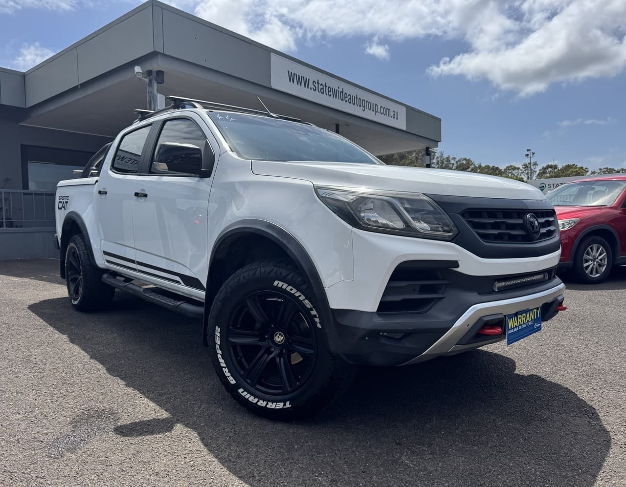 2017 Holden Special Vehicles Colorado RG MY18 SportsCat Pickup Crew Cab White 6 Speed
