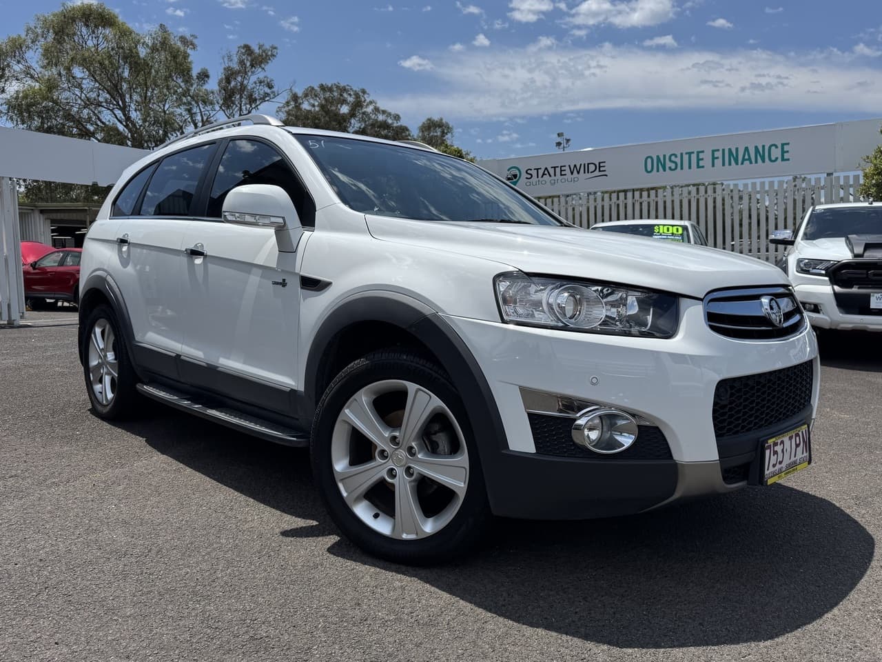 2013 Holden Captiva CG Series II MY12 7 AWD LX White 6 Speed Sports Automatic Wagon