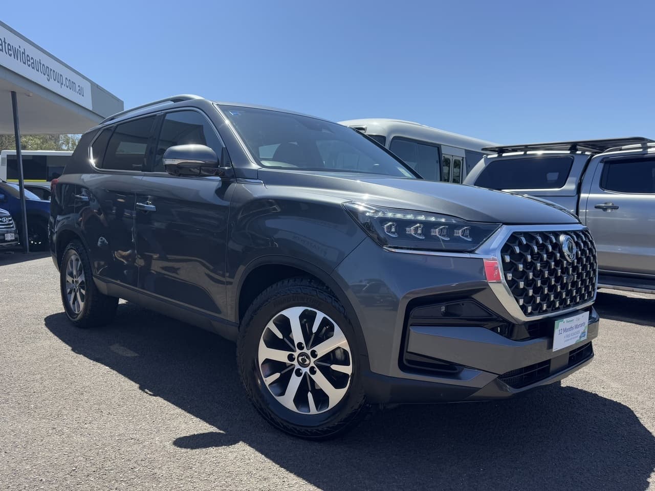 2022 Ssangyong Rexton Y450 MY22 Ultimate Grey 8 Speed Sports Automatic Wagon
