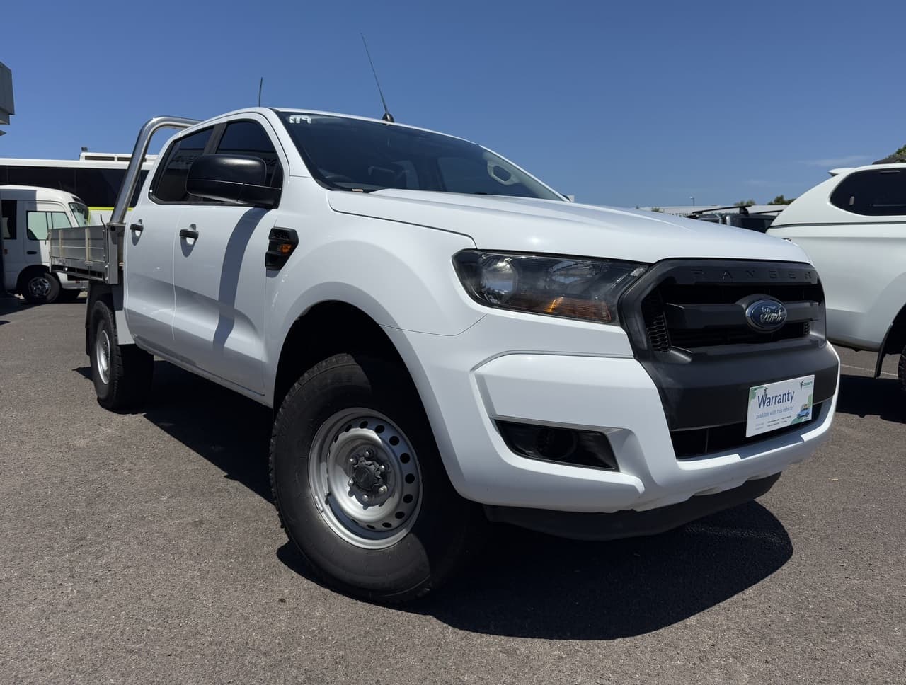 2018 Ford Ranger PX MkIII 2019.00MY XL White 6 Speed Sports Automatic Cab Chassis