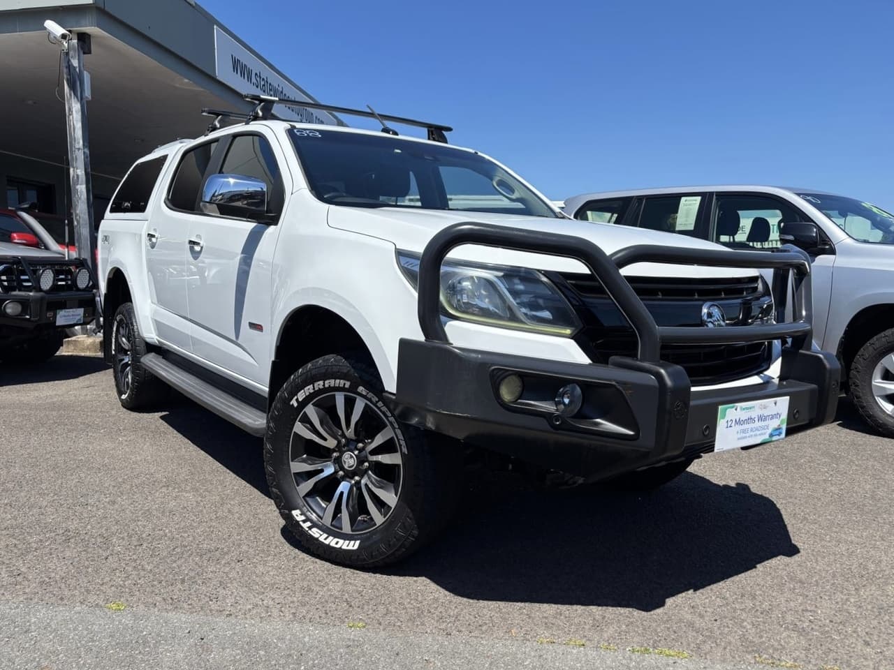 2016 Holden Colorado RG MY17 LTZ Pickup Crew Cab White 6 Speed Manual Utility