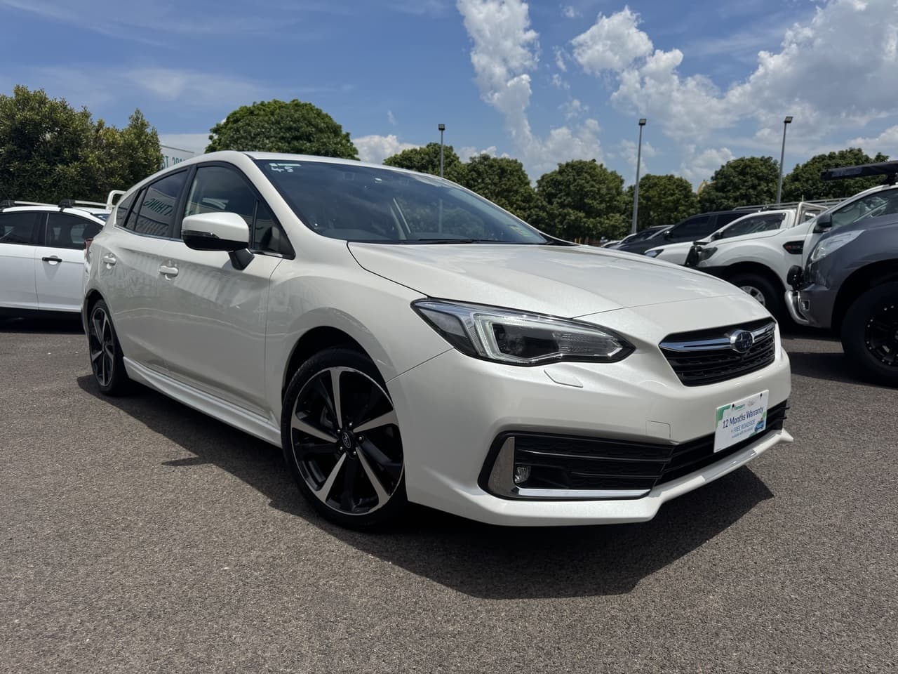 2022 Subaru Impreza G5 MY22 2.0i-S CVT AWD White 7 Speed Constant Variable Hatchback