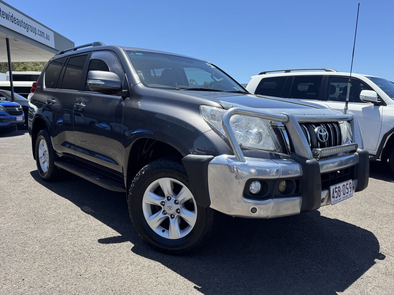 2012 Toyota Landcruiser Prado KDJ150R Altitude Grey 5 Speed Sports Automatic Wagon