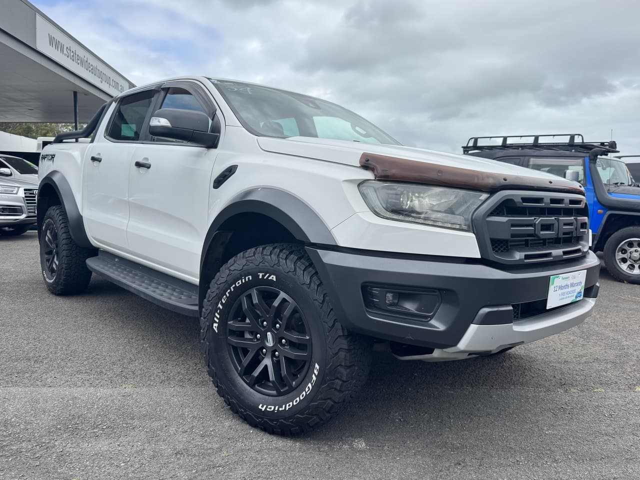 2019 Ford Ranger PX MkIII 2019.00MY Raptor White 10 Speed Sports Automatic Dual Cab