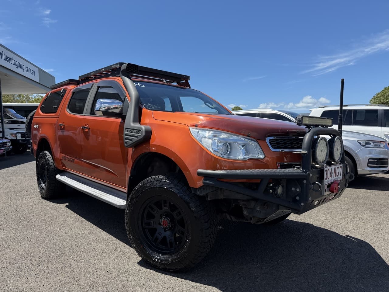 2015 Holden Colorado RG MY15 LTZ Crew Cab Orange 6 Speed Manual Utility