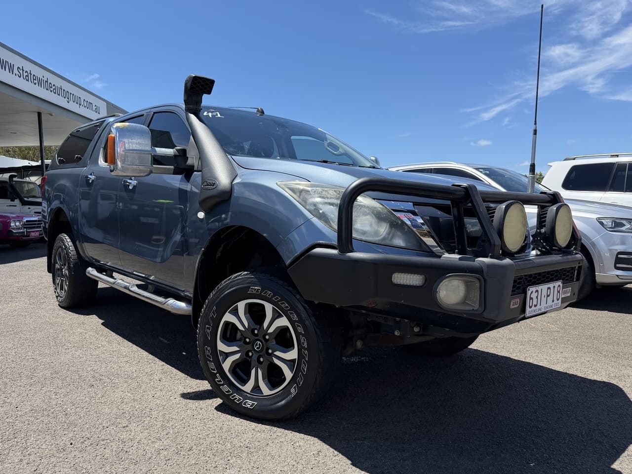 2018 Mazda BT-50 UR0YG1 XTR Blue 6 Speed Sports Automatic Utility