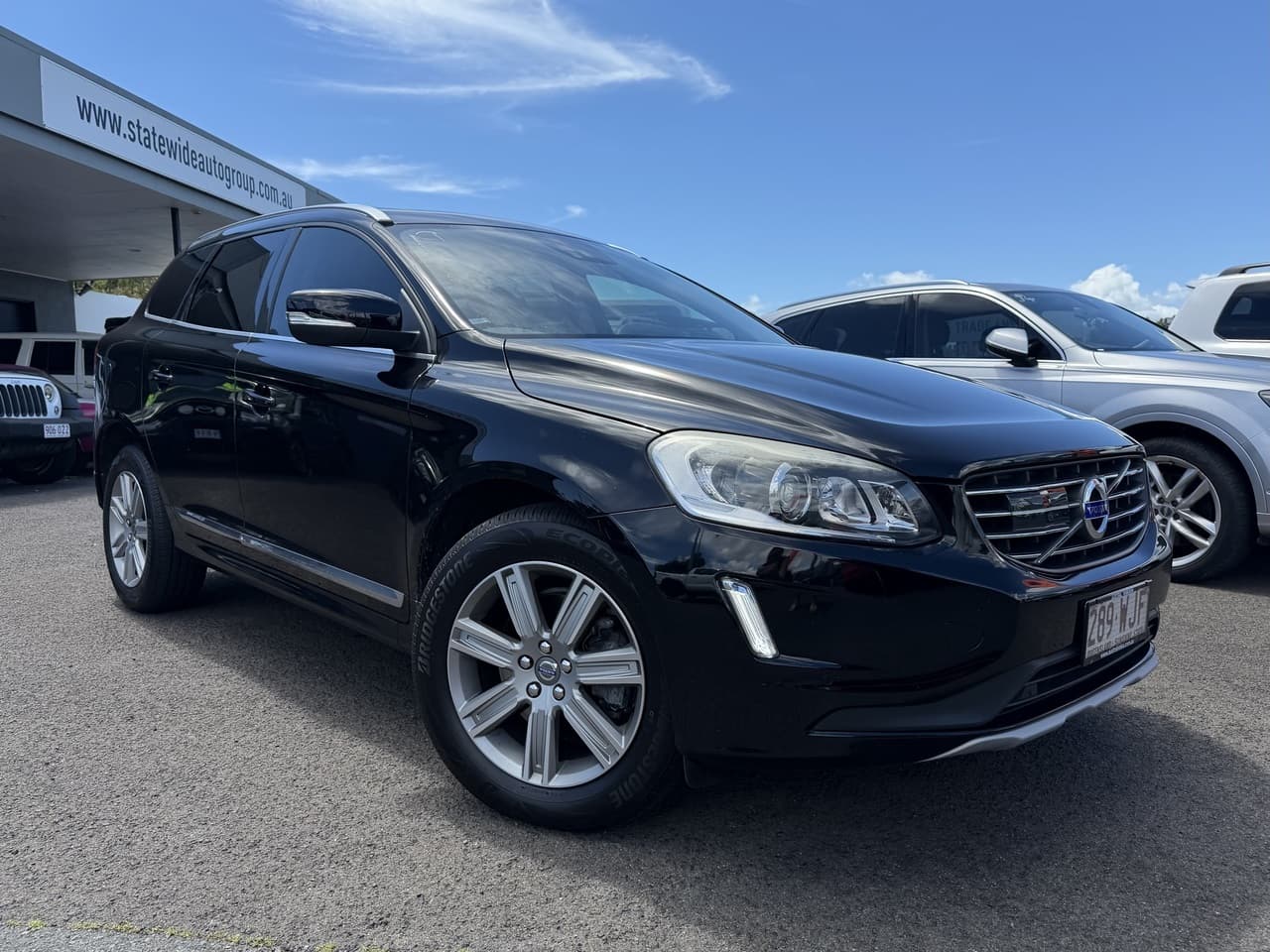 2016 Volvo XC60 DZ MY16 T5 Geartronic Luxury Black 8 Speed Sports Automatic Wagon
