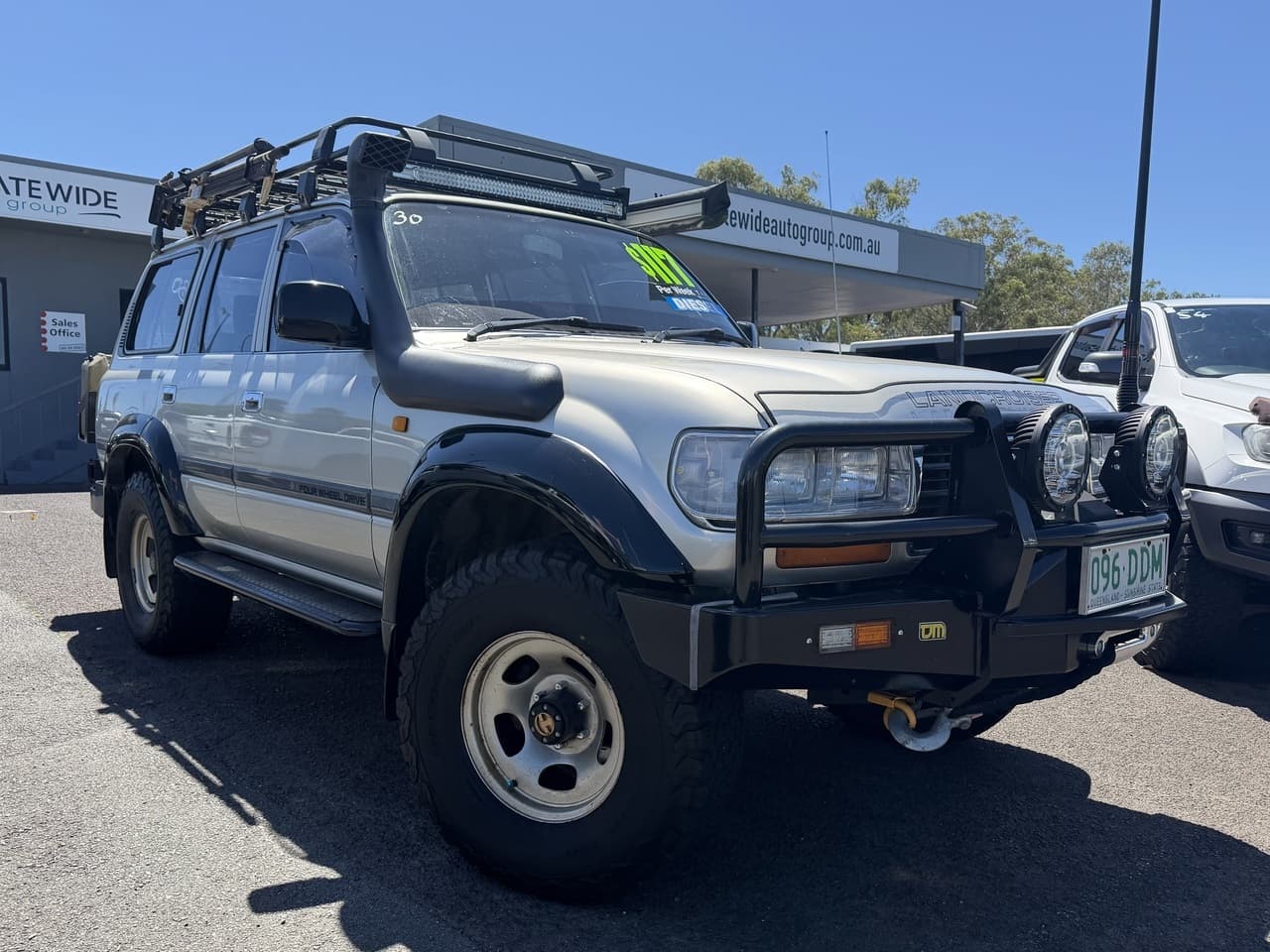 1995 Toyota Landcruiser HZJ80R DX (4x4) Silver 5 Speed Manual 4x4 Wagon
