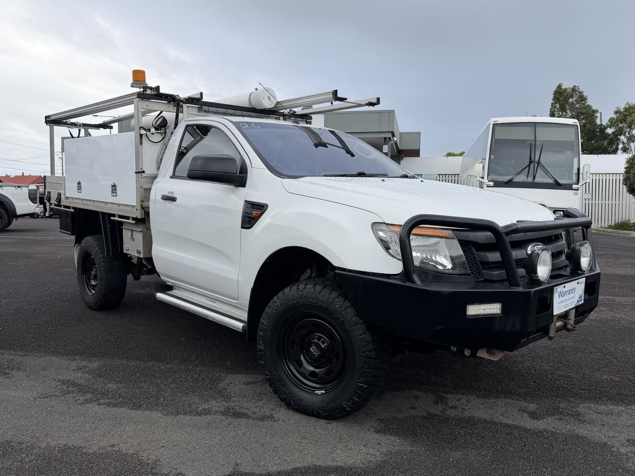 2015 Ford Ranger PX MkII XL White 6 Speed Sports Automatic Cab Chassis