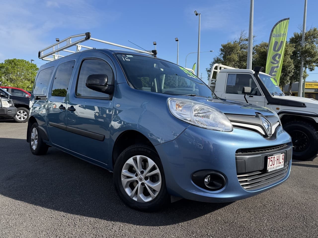 2019 Renault Kangoo F61 Phase II Maxi LWB Crew Blue 6 Speed Manual Van